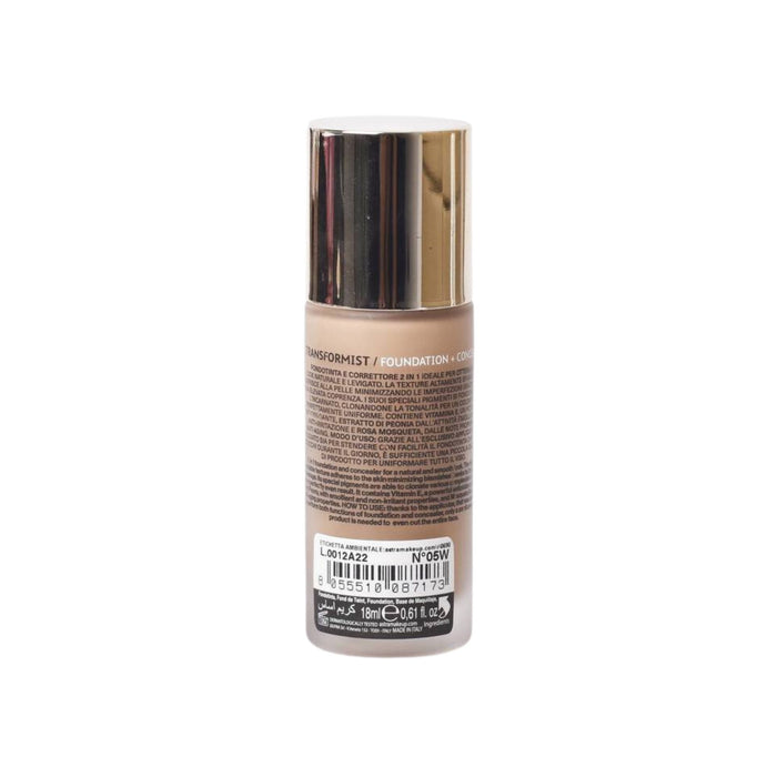 Base Y Corrector Astra Transformist Found Conce Nro. 05W Caramel X 18Ml