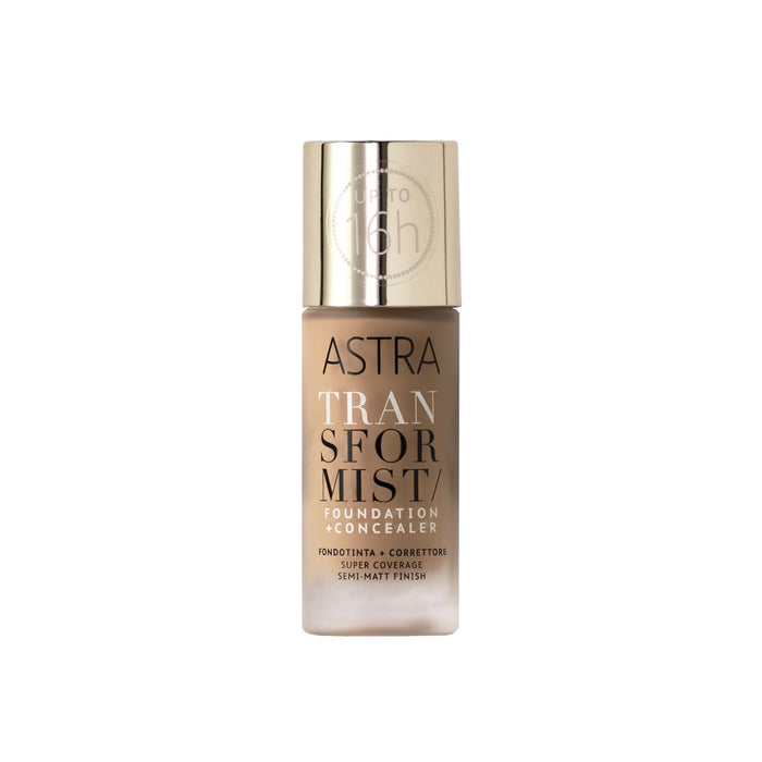 Base Y Corrector Astra Transformist Found Conce Nro. 05W Caramel X 18Ml