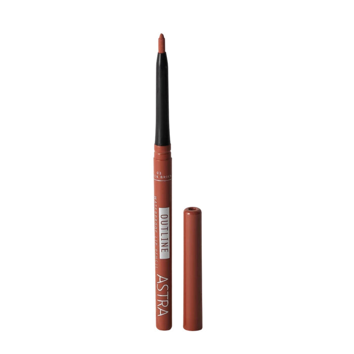 Lápiz Labial Astra Outline Waterproof Lip Pencil Nro.03 Quick