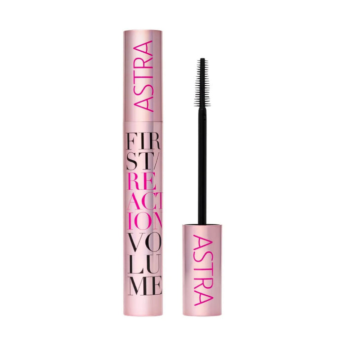 Máscara De Pestañas Astra First Reaction Volume Nro. 01 Black X 8.5Ml