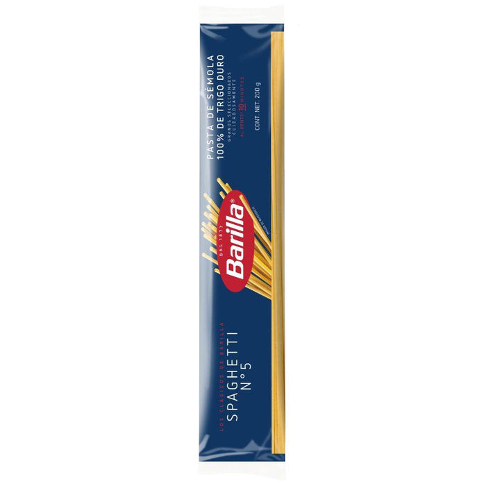 Pasta Barilla Spaghetti Nro.5 X 200G