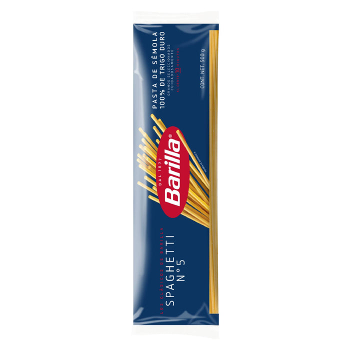Pasta Barilla Spaghetti Nro.5 X 500G