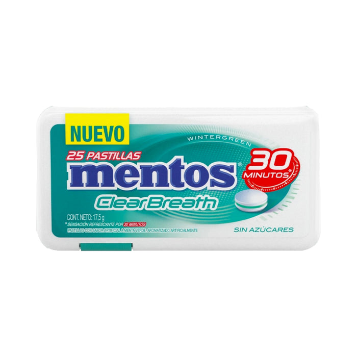 Mentos Clearbreath Wintergreen X 17.5 Gr