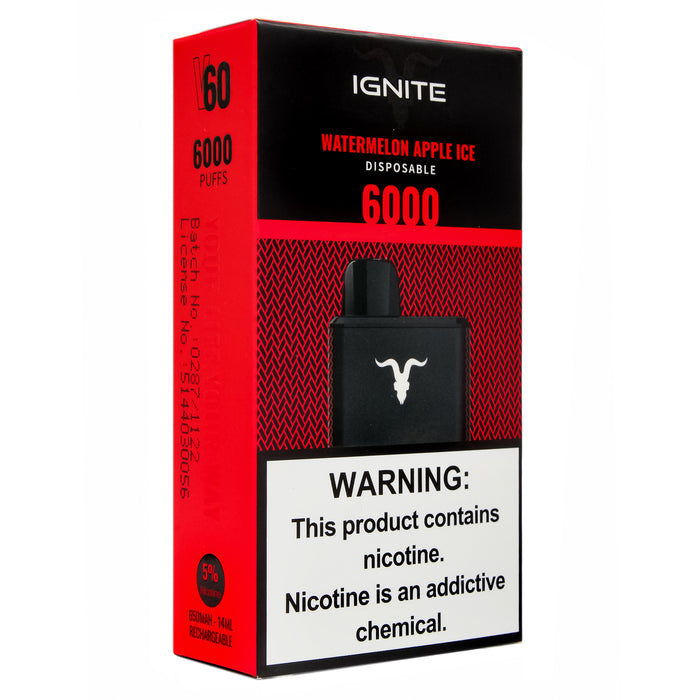 Ignite Vape Watermelon Apple 6000 Puffs
