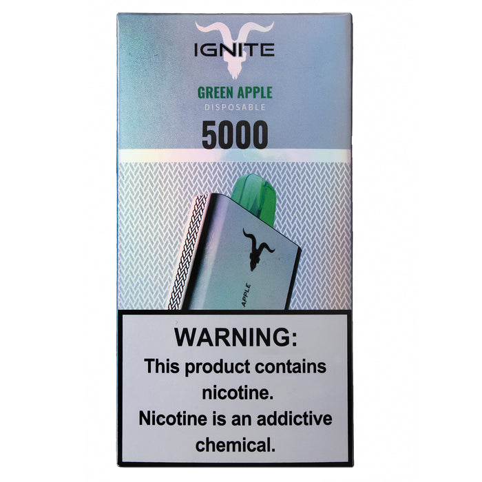 Ignite Vape Green Apple 5000 Puffs