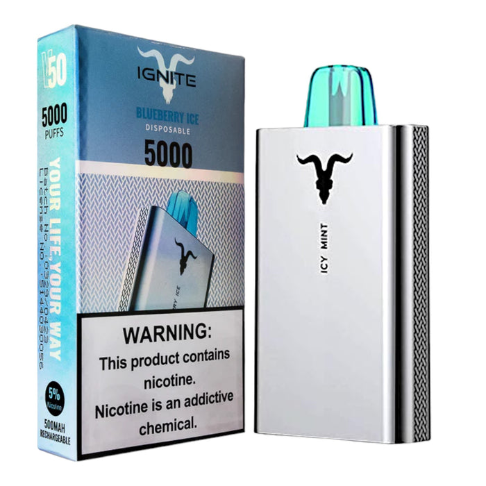 Ignite Vape Icy Mint 5000 Puffs Cigarrillo