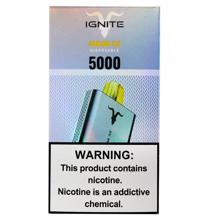 Ignite Vape Banana Ice 5000 Puffs