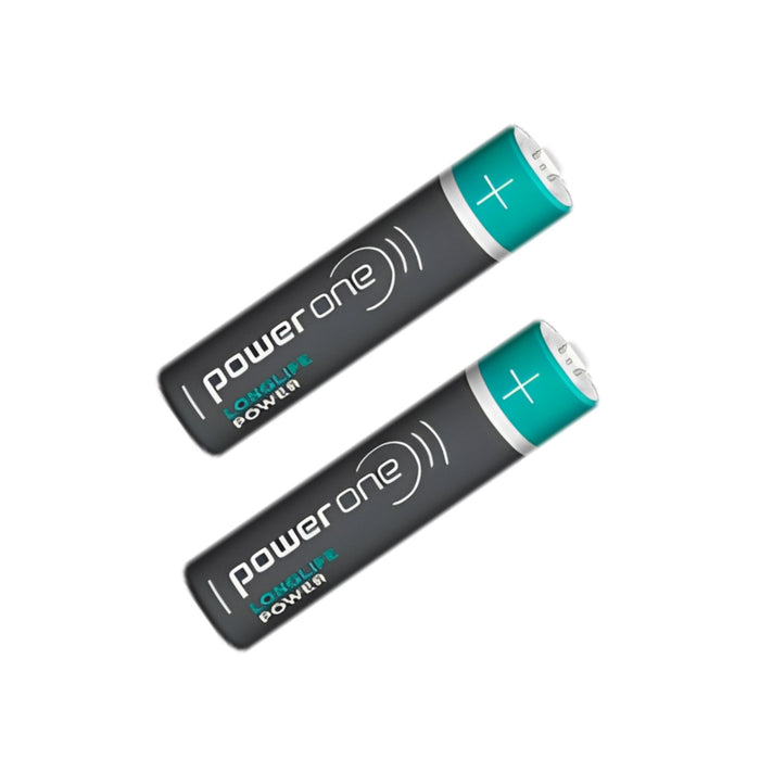 Pila Alcalina Aaa Power One Blister X 2 Unidades