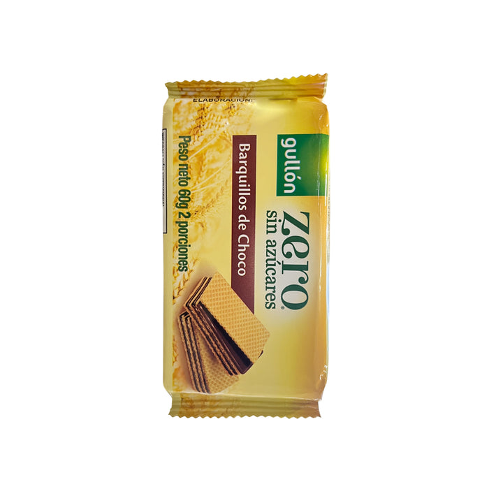 Galleta Basquillo Choco Zero Gullon Sin Azúcar X 60G