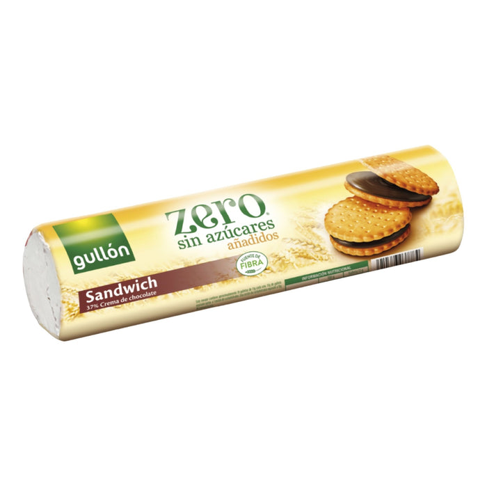 Galleta Zero Gullon Sandwich De Chocolate X 250G