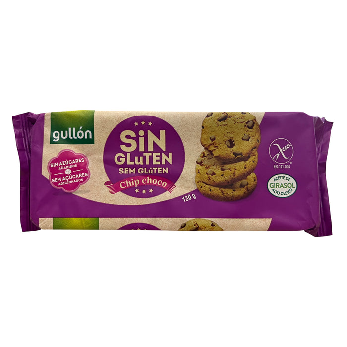 Galleta Chip Choco Gullon Sin Gluten X 130G