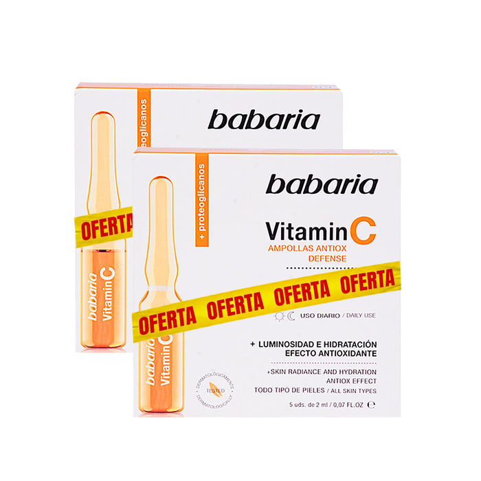 Ampollas Babaria Antioxidante Vitamina C X 5 Unidades