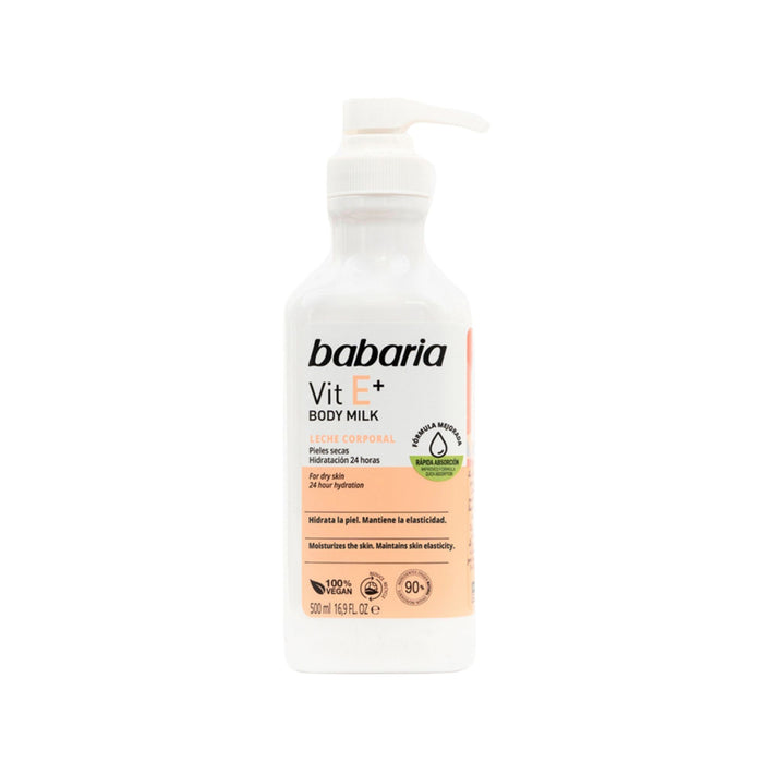 Leche Corporal Babaria Vitamina E+ X 500Ml