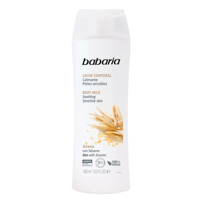 Leche Corporal Babaria Avena Con Sésamo X 400Ml