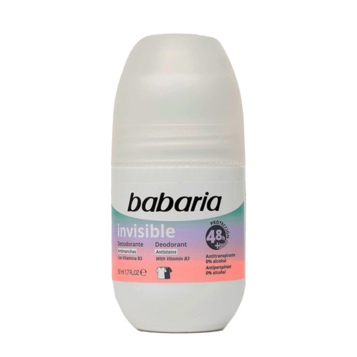Desodorante Babaria Roll On Invisible X 50Ml