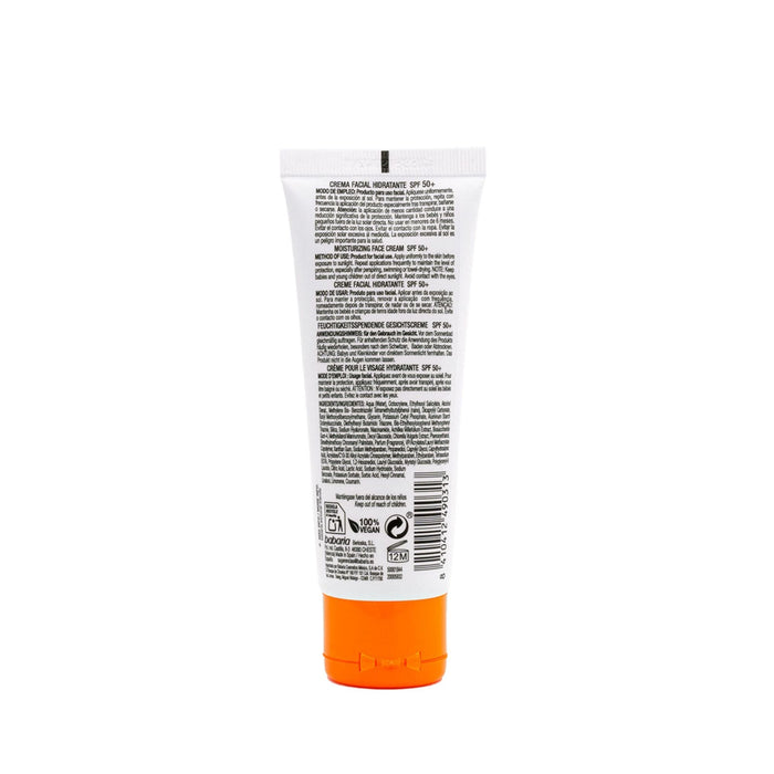 Crema Facial Babaria Ácido Hialuronico Spf50 +  X 75Ml