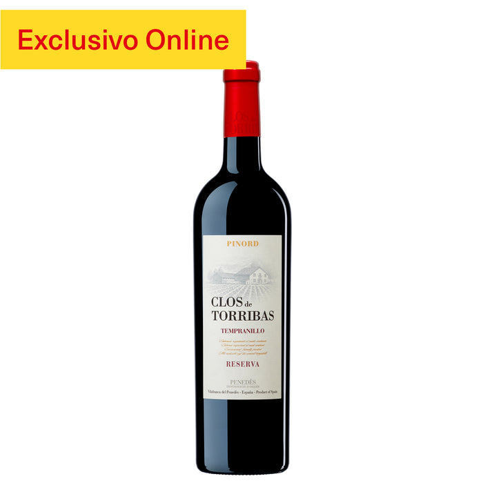 Clos De Torribas Reserva Vino Tinto X 750Ml