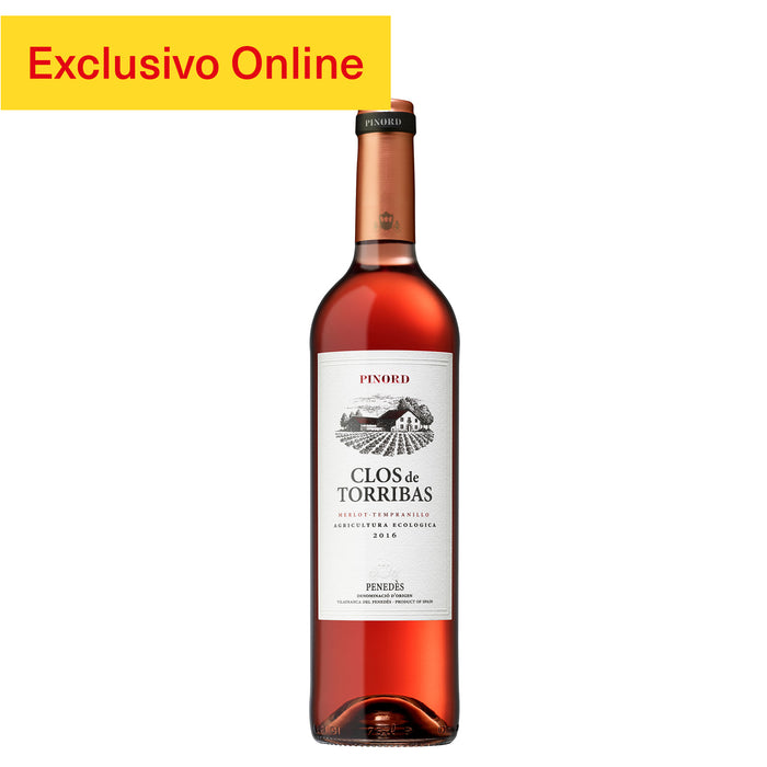 Clos De Torribas Vino Rosado Pinord X 750Ml