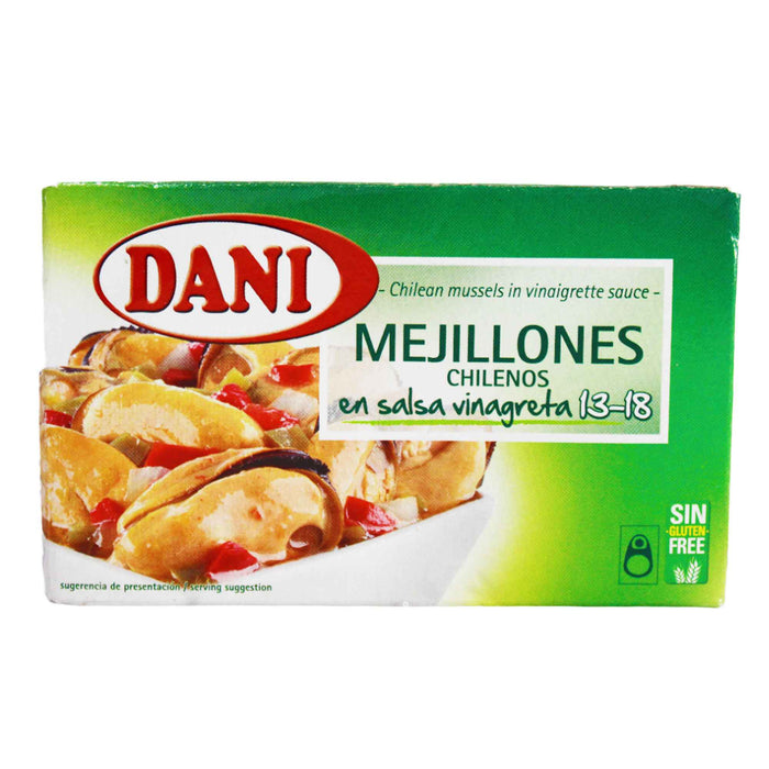 Mejillones Chilenos Dani En Salsa De Vinagre 111G