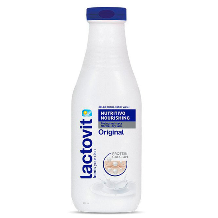 Lactovit Nutritivo Gel Bano Normal-Seca X 600Ml