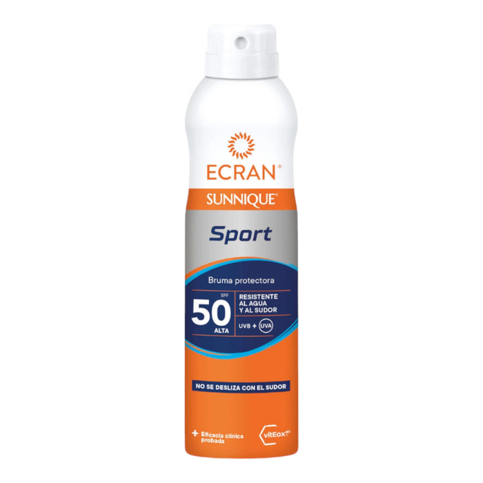 Bruma Protectora Ecran Sunnique Sport Spf50 X 250Ml