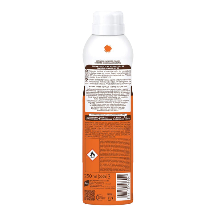 Bruma Protectora Ecran Sunnique Aero Spf30 X 250 Ml