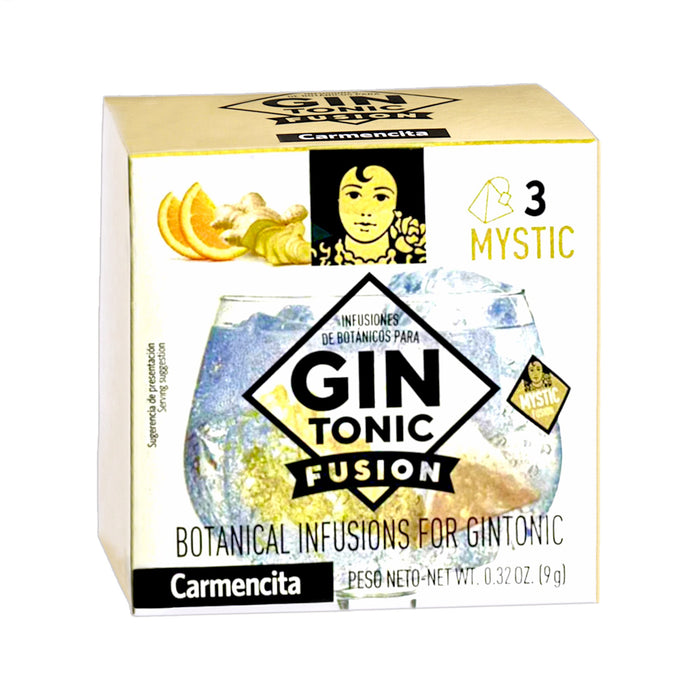Infusión Carmencita  Para Gin Tonic Mystic X 3 Unidades