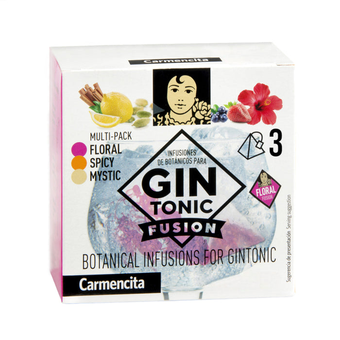 Infusión Carmencita Para Gin Tonic Multipack X 3 Unidades
