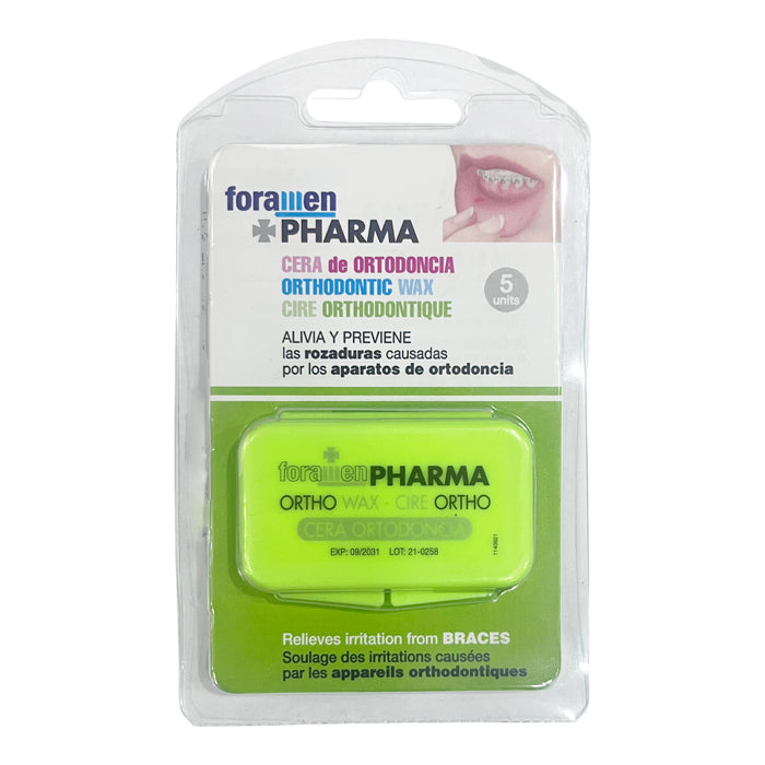 Cera De Ortodoncia Foramen Paquete X 5 Unidades