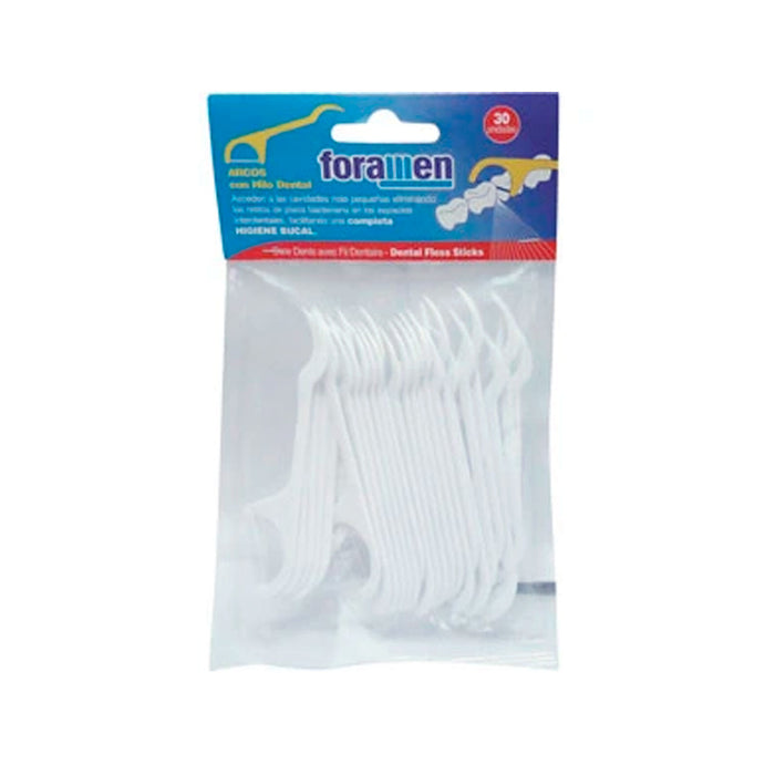 Foramen Arco Con Hilo Dental X Unidad