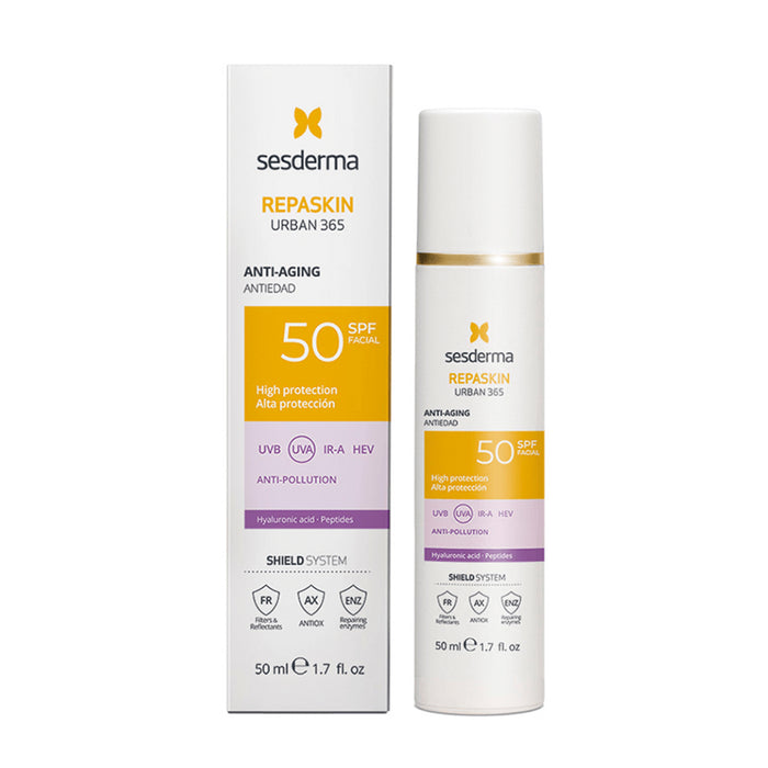 Protector Solar Sesderma Repaskin Urban 365 Spf50 Anti-Edad X 50Ml