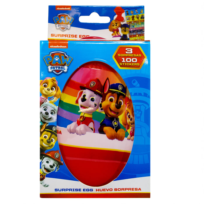 Paw Patrol Huevo Con Sorpresa Xxl