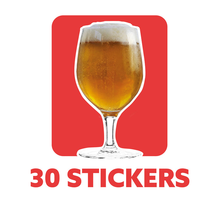 Set 4 Copas de Cerveza 450Ml Masterpro Cristal