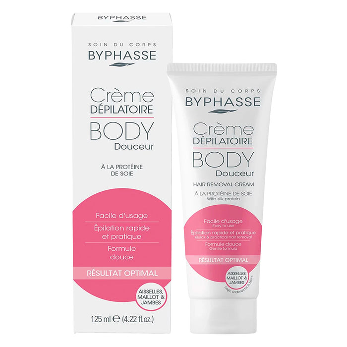 Crema Depiladora Byphasse Proteina De Seda X 125Ml