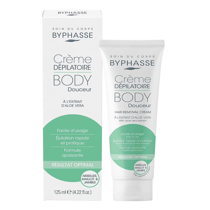 Crema Depilatoria Byphasse Con Extracto Aloe X 125Ml