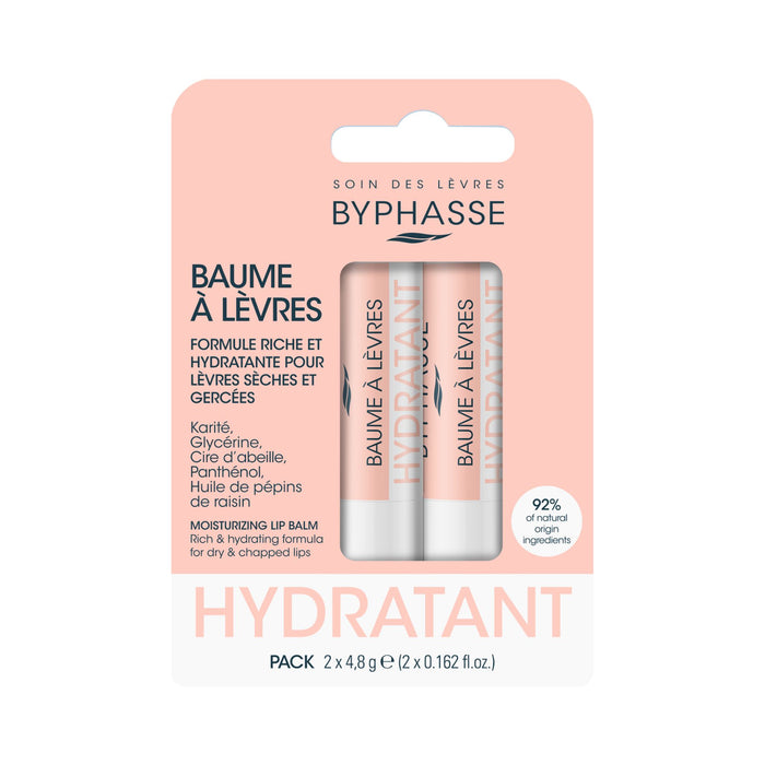 Balsamo Labial Pack Byphasse Hidratante X 2 Unidades