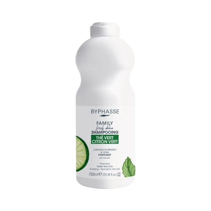 Shampoo Byphasse Family Fresh Te Verde Y Lima X 750Ml