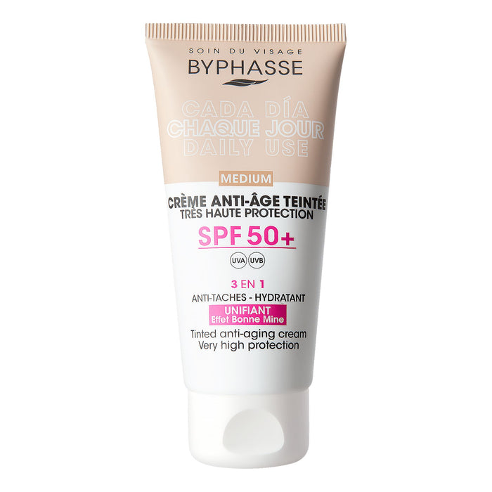 Crema Facial Byphasse Fps50+ Anti-Edad Medium X50ml
