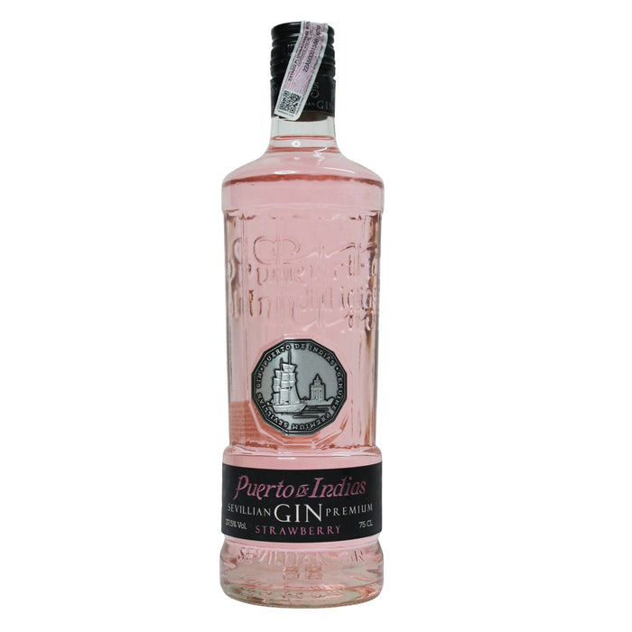 Puerto Indias Ginebra Premium Strawberry X 750Ml