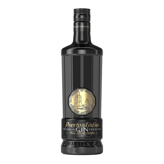 Ginebra Puerto Indias Pure Black Edition X 750Ml