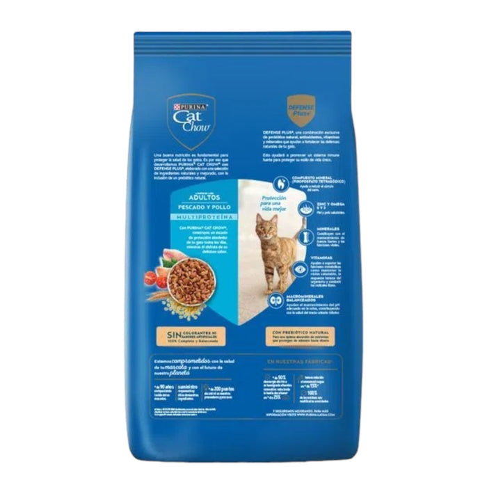 Croquetas Para Gatos Purina Cat Chow Adultos Pescado Y Pollo X 1Kg