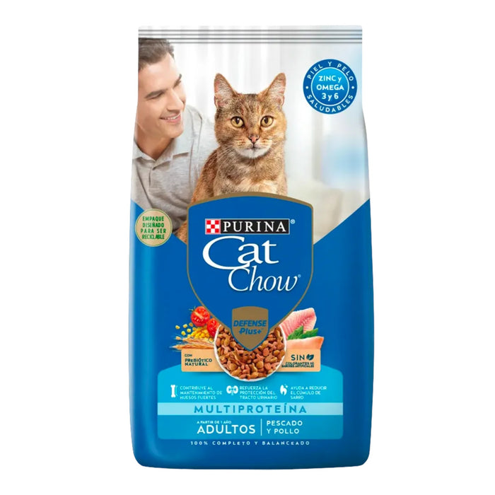 Croquetas Para Gatos Purina Cat Chow Adultos Pescado Y Pollo X 1Kg