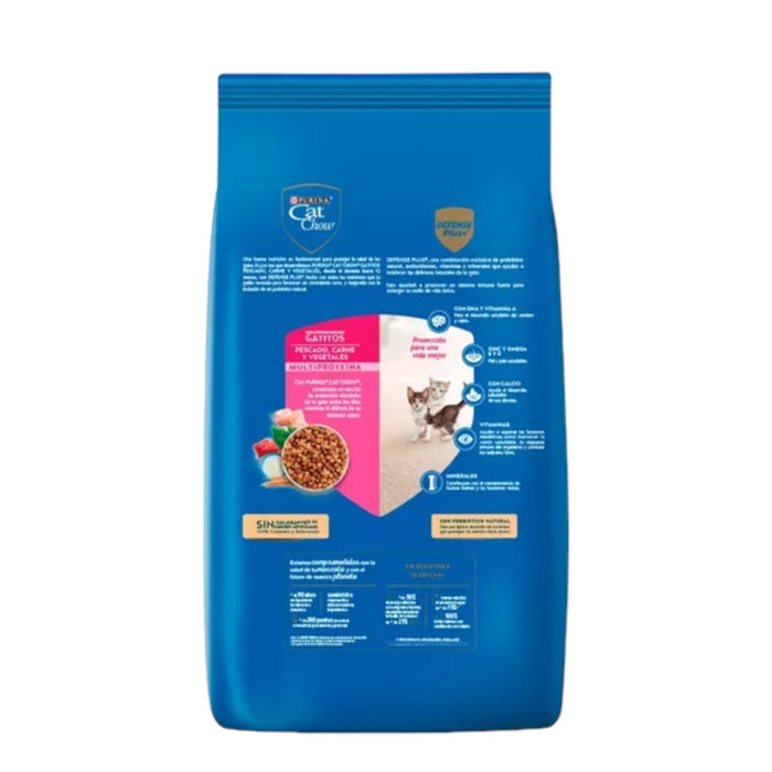 Croquetas Para Gatos Purina Cat Chow Pescado Carne Vegetal X 1Kg
