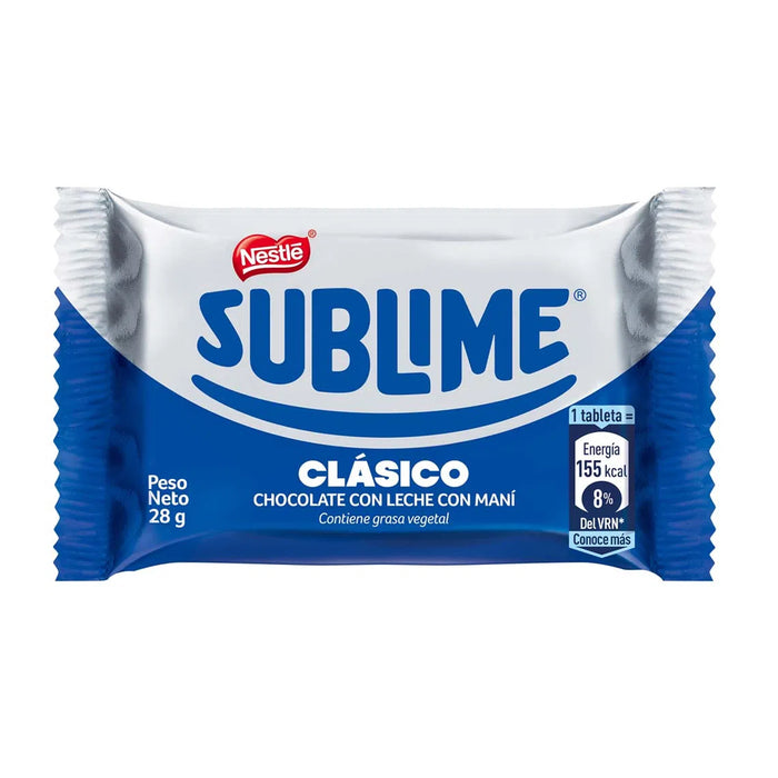 Nestle Sublime Clasico Chocolate X 28G