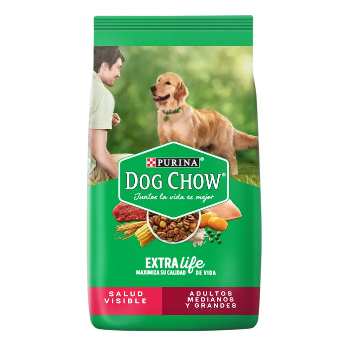 Croquetas Purina Dog Chow Adulto M/G Carne Pollo X 3K