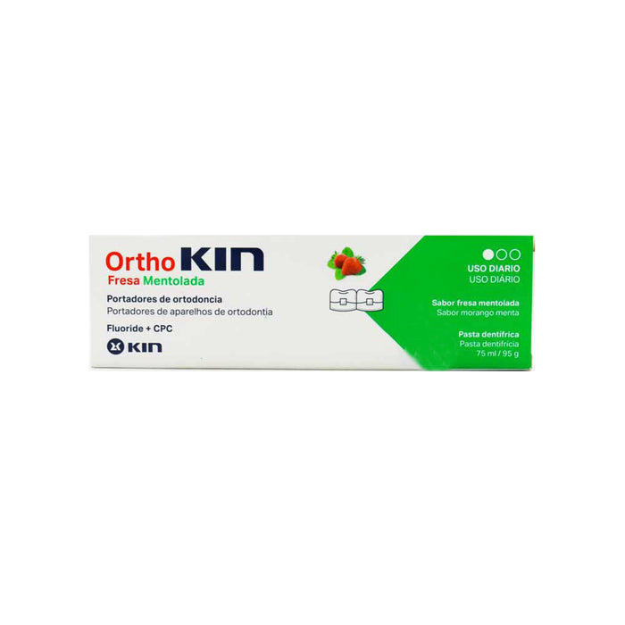Ortho Kin Pasta Dentifrica Fresa Mentolada X 75Ml