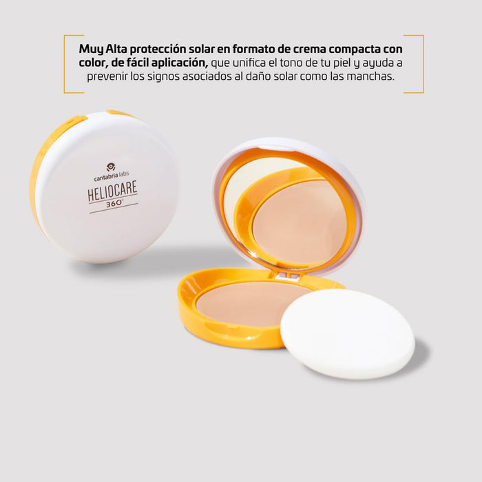 Protector Solar Heliocare 360 Spf50+ Beige X 10G
