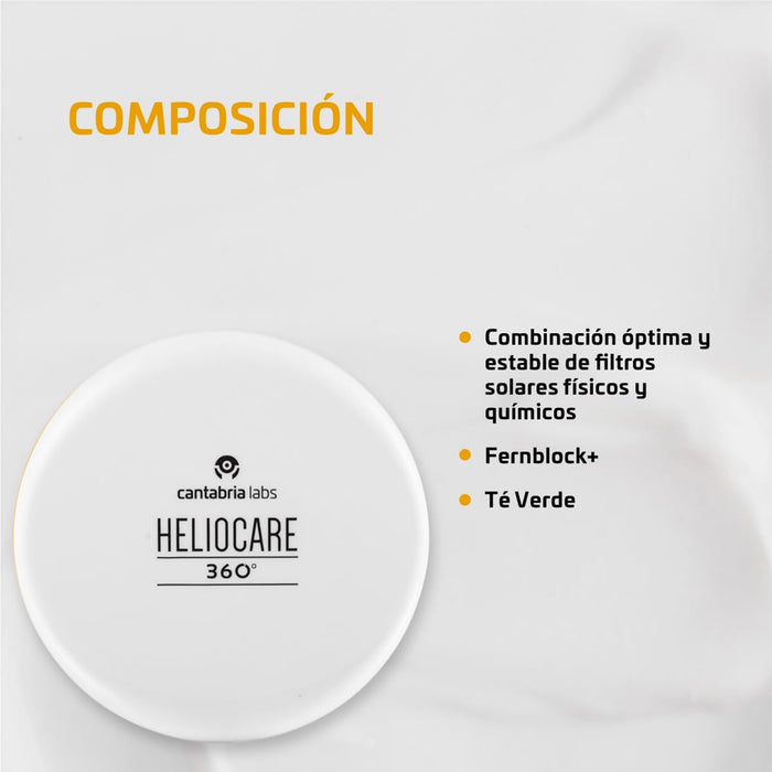 Protector Solar Heliocare 360 Spf50+ Beige X 10G