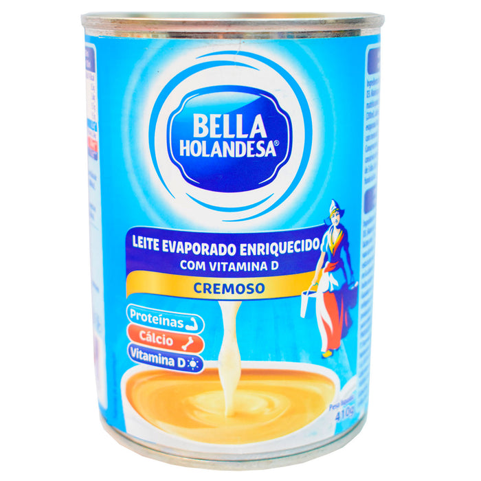 Bella Holandesa Leche Evaporada Con Vitamina D X 410G