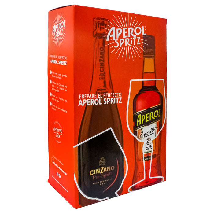 Pack Aperol Spritz 750Ml + Copa